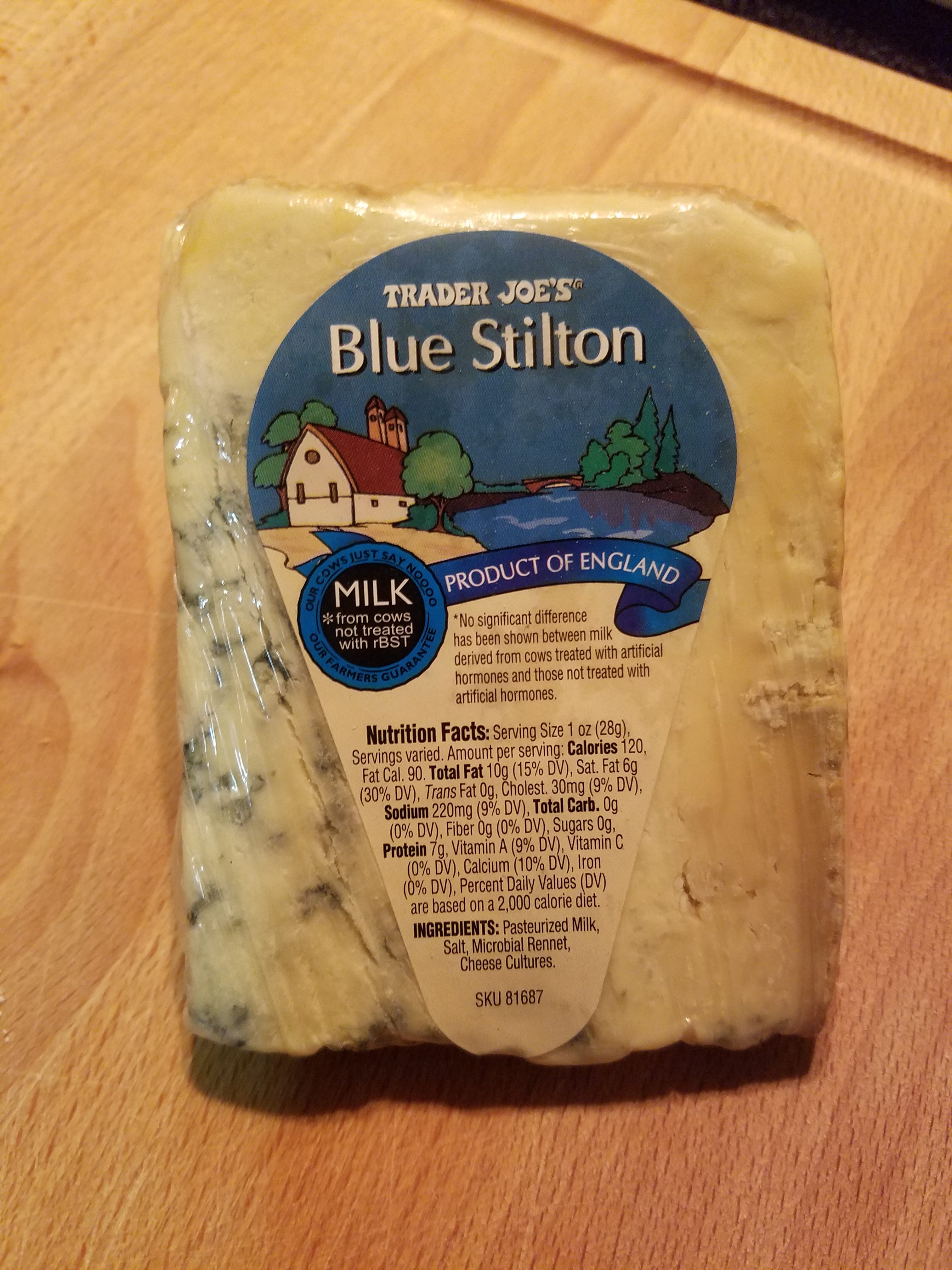 Trader Joe's Blue Stilton Cheese - Everything Joes!