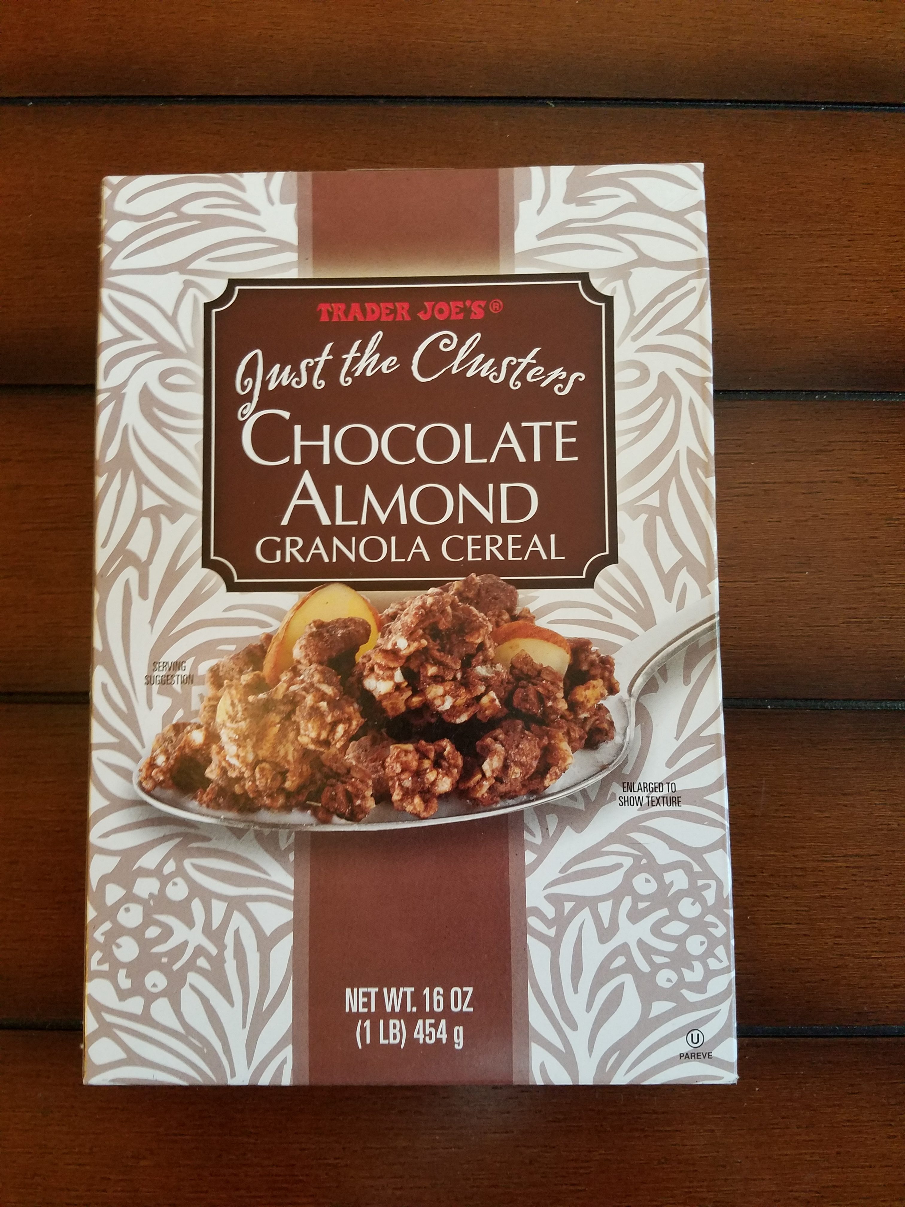Trader Joe's Just the Clusters Chocolate Almond Granola