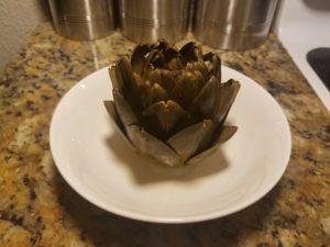 steamed artichoke