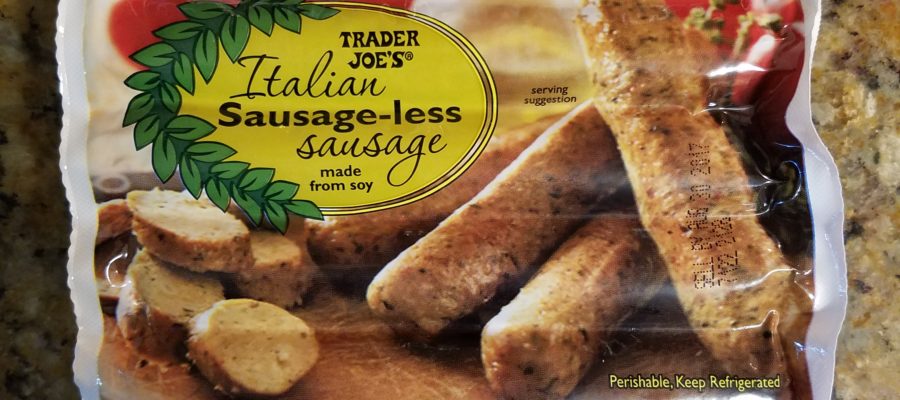 Trader Joe's Italian Sausage-less Sausage – Food Review