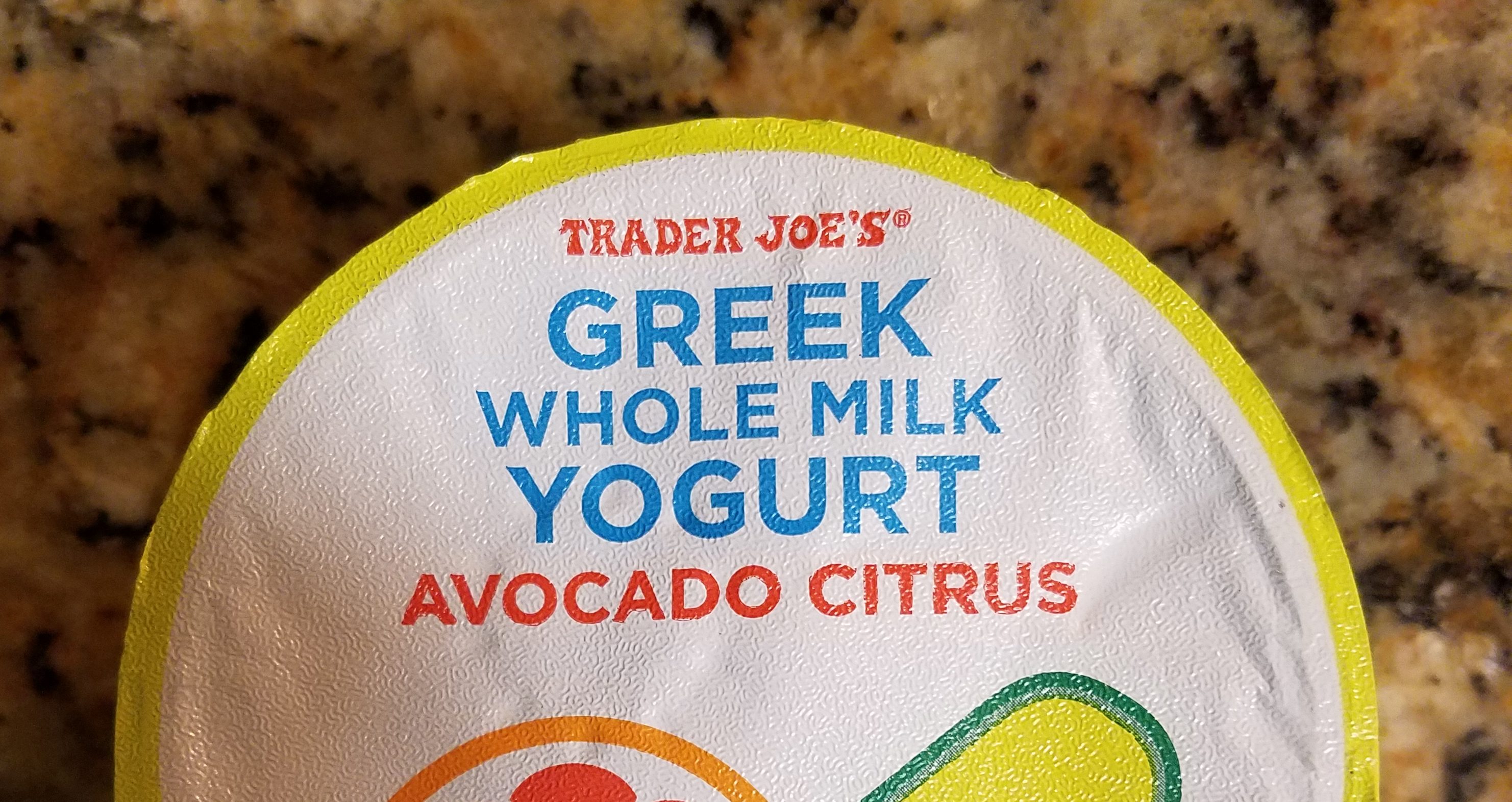 Yogurt Trader Joe's Greek Whole Milk Yogurt Avocado Citrus Review