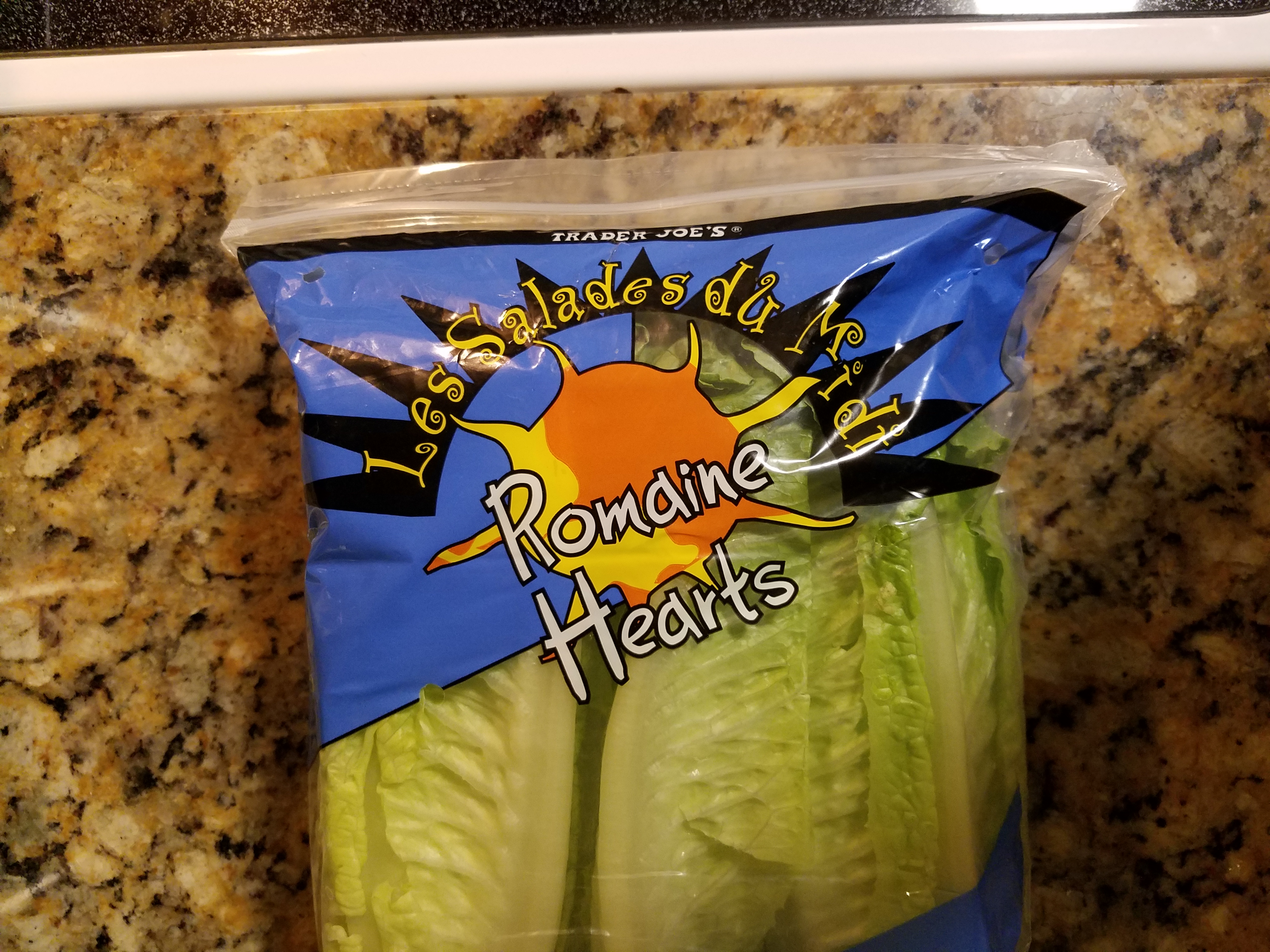 romaine lettuce or romaine hearts
