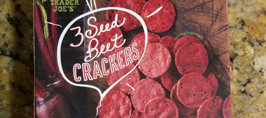 Trader Joe's 3 Seed Beet Cracker Review