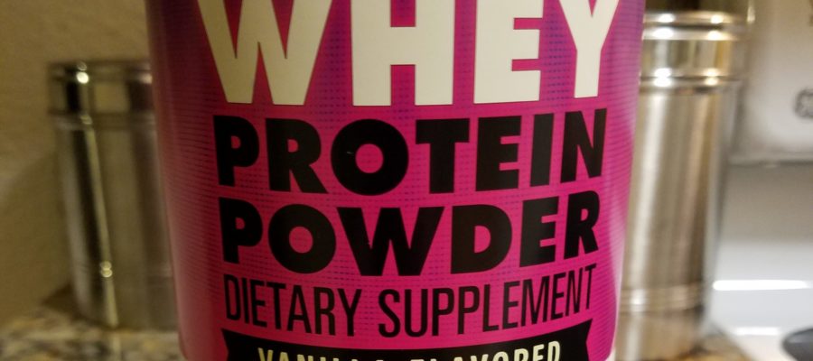 Trader Joe's Whey Protein Powder Vanilla Flavored Review