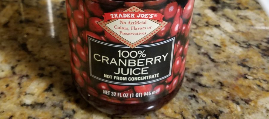 Trader Joe's 100% Cranberry Juice Review