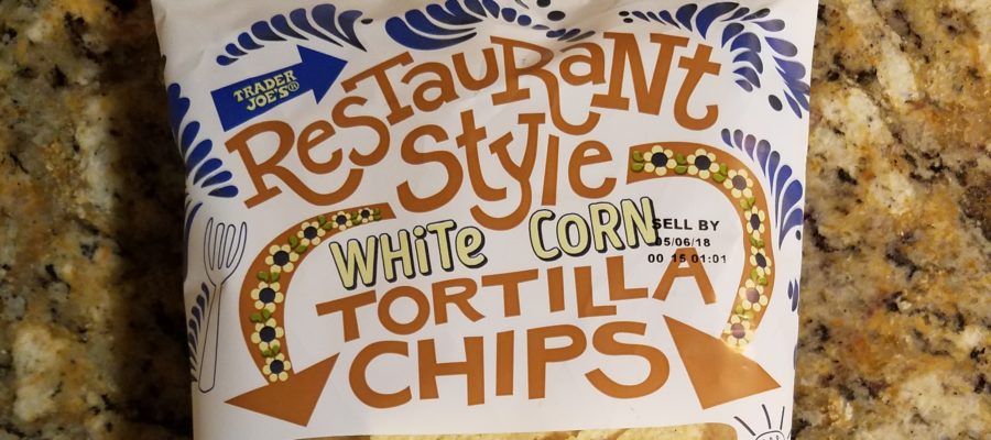 Trader Joe's Restaraunt Style White Corn Tortilla Chips Review