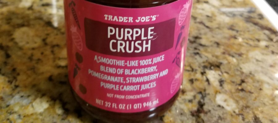 Trader Joe's Purple Crush Fruit Juice Review