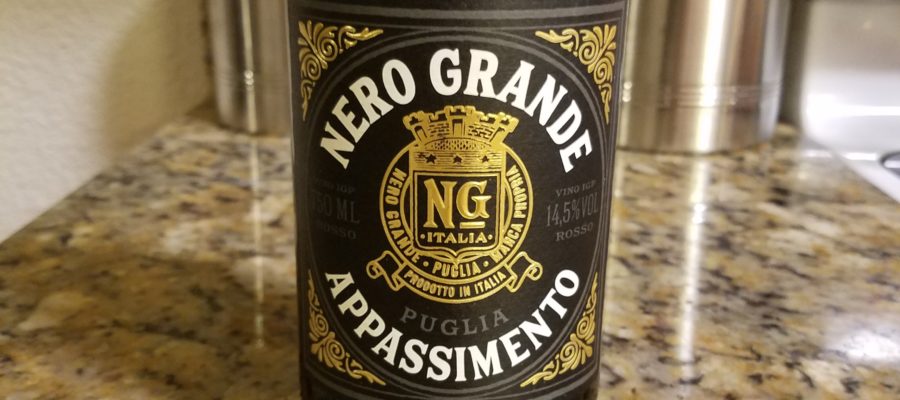 Trader Joe's Nero Grande Appassimento 2016 Red Wine Review