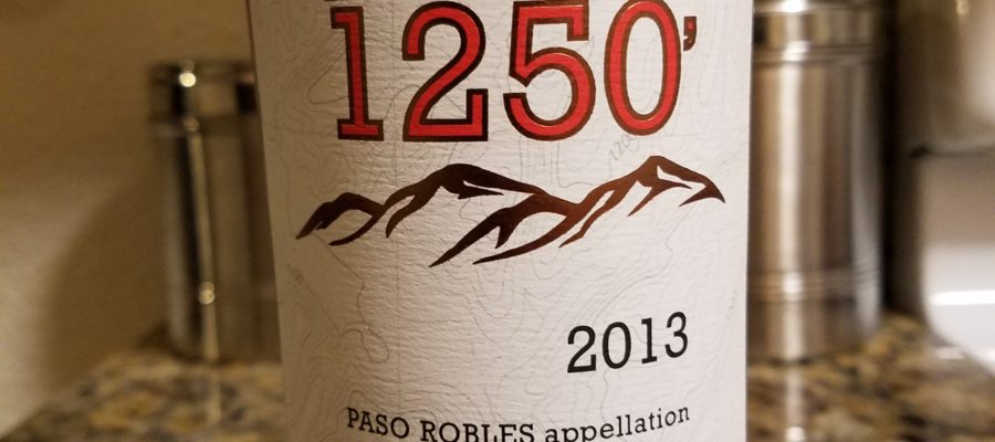 Trader Joe's Elevation 1250' Paso Robles Appellation Red Wine 2013 Review