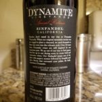 dynamite vineyards zinfandel california 2015 special release