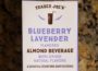 Trader Joe's Blueberry Lavender Almond Milk Review