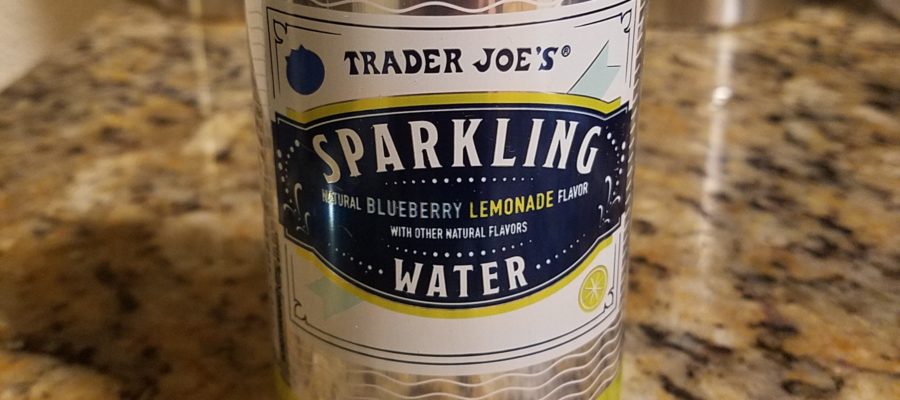 Trader Joe's Blueberry Lemonade Flavored Sparkling Water Review