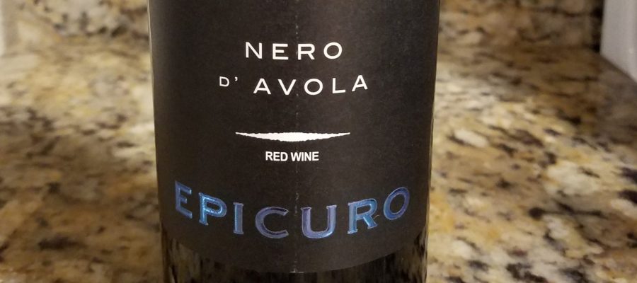 Trader Joe's Epicuro Nero D'Avola 2018 Red Wine Review